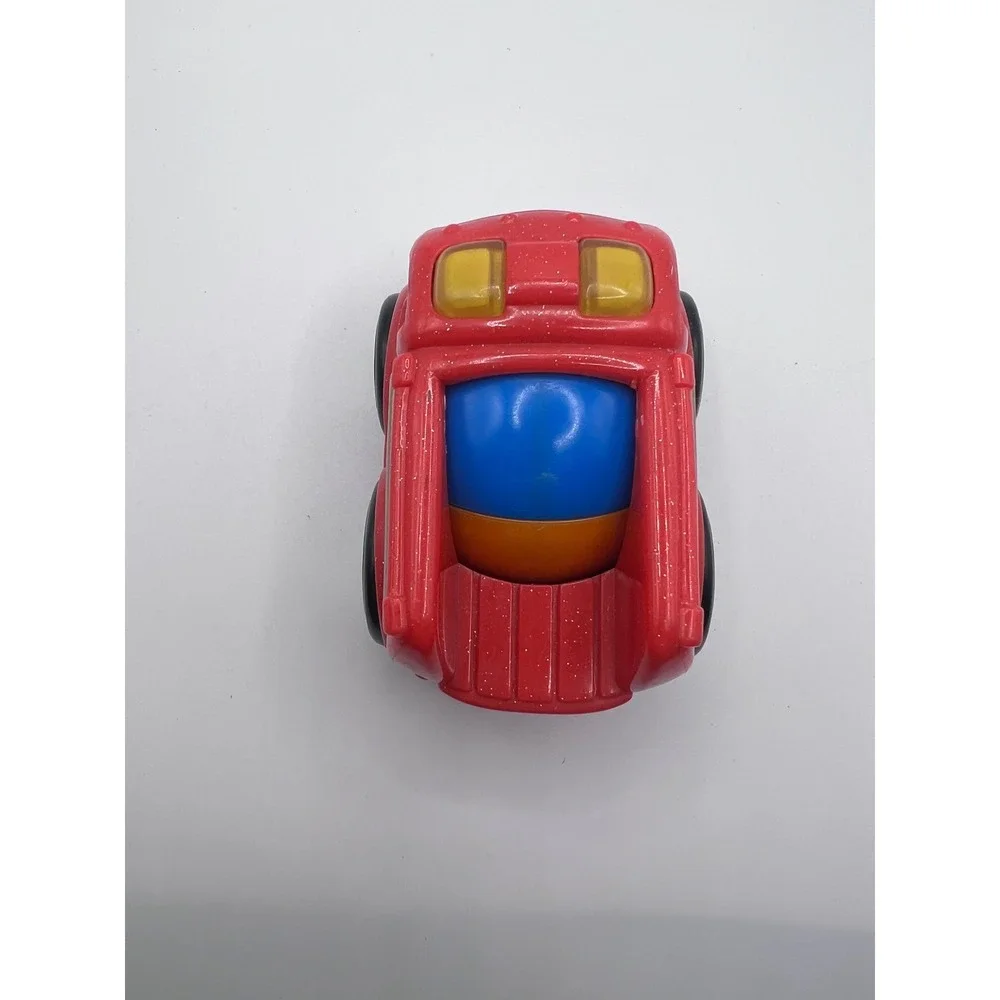 Fisher-Price Lil' Zoomers Racer Fire Truck 2010 Toddler Toy Vehicles Roller Ball